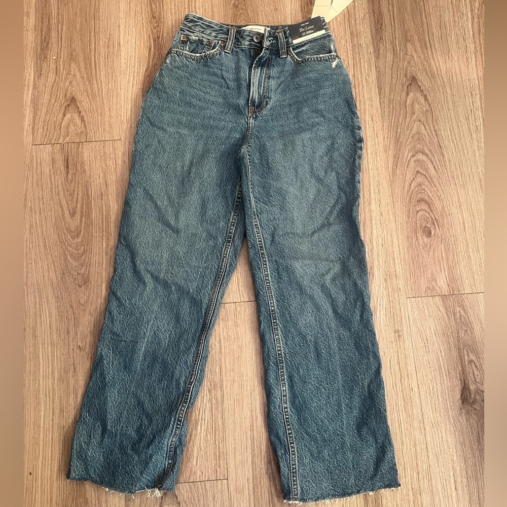 Abercrombie Curve Love The Loose High Rise Jean 23 XS